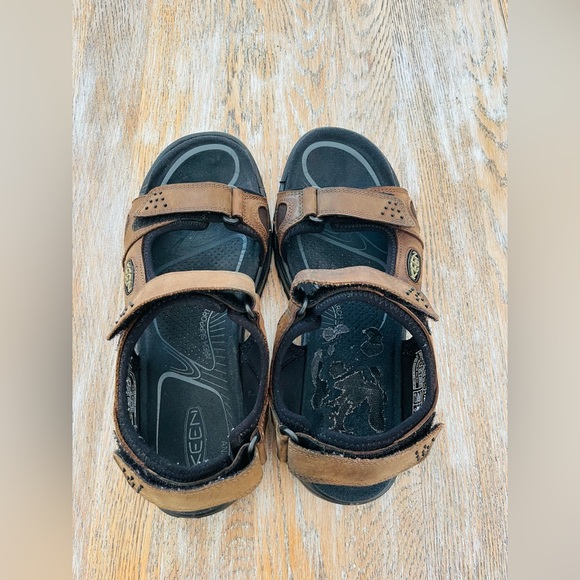 SOLD Keen Men’s Rialto II 3 Point Leather Hiking Sandals❤️🥾 - Picture 13 of 14